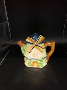 lot 6287 image: windmill teapotshaker marked