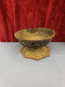 lot 6303 image: heavy cast iron planter
