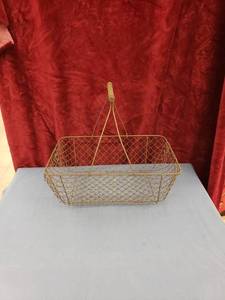 lot 6314 image: old wire egg basket