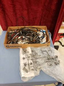 lot 6350 image: lot of power cords and what not cord