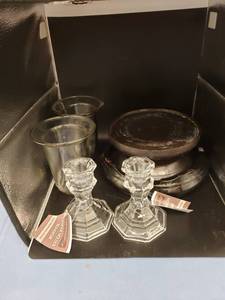lot 6382 image: lot of Candleholders