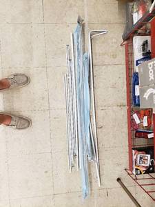 lot 6421 image: lot of curtain rods various sizes