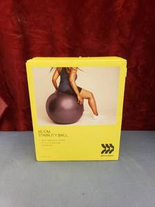 lot 6444 image: stability ball NIB factory sealed