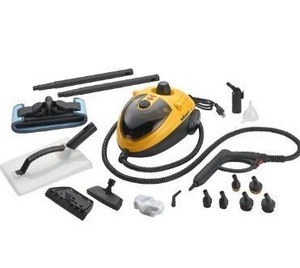 lot 3581 image: Wagner Spraytech 0282014 915e On-Demand Steam Cleaner & Wallpaper Removal, Multipurpose Power Steamer, (Some Pieces Included in Storage Compartment)
