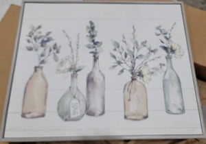 lot 3585 image: Love Wall Art 20x16