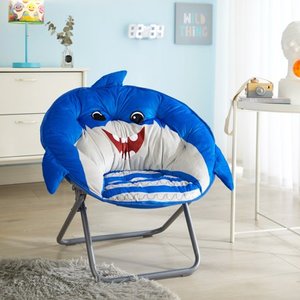 lot 3613 image: Heritage Club 23 Figural Critter Saucer Chair Shark