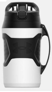 lot 3636 image: UA Playmaker Jug 64 oz. Water Bottle