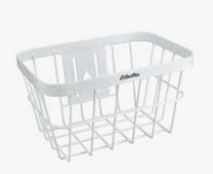 lot 3603 image: White Bike Basket