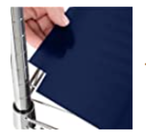 lot 3623 image: Gorilla Grip Shelf Liners 13.5 x 29.5 Blue set of 10