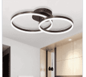 lot 3631 image: garwarm modern ceiling 00k cool white 17.7 inches