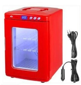lot 3677 image: Red Reptile Incubator 25L Scientific Lab Incubator Digital Incubator 41-140°F Cooling and Heating 12V110V