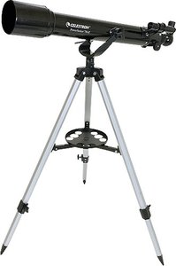 lot 3686 image: Celestron - PowerSeeker 70AZ Refractor Telescope - Black