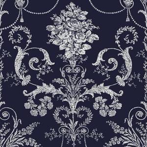 lot 3690 image: Laura Ashley Josette Wallpaper