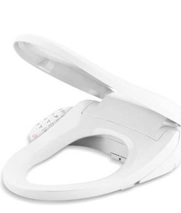 lot 3694 image: KOHLER 8298-0 C3 155 Elongated Warm Bidet Toilet, White with Quiet-Close Lid, Automatic Deodorization, Self-Cleaning Wand, Adjustable Water Pressure, Nightlight, Heated Seat