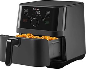 lot 3711 image: Instant Pot Vortex 5.7 Quart Air Fryer Customizable Smart Cooking Programs Digital Touchscreen and Non-Stick Air Fryer Basket Black