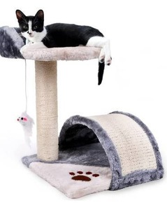 lot 3753 image: Kitten Scratching Post Small Cat Scratching Post Sturdy, Easy Assemble Scratching Posts for Cats Up to 6lbs Natural Sisal Scratch Post Kitten Cat Tree Small Small Cat Tower by Petzania