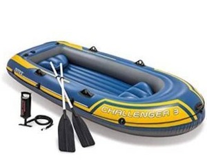 lot 8015 image: Intex Challenger Inflatable Boat Series - 3 Person