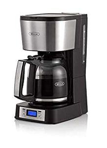 lot 8024 image: BELLA (14755) 12 Cup Coffee Maker with Brew Strength Selector & Single Cup Feature, Stainless Steel