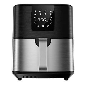 lot 8029 image: KitCook Air Fryer, 7.0 QT Air Fryer Oven with 8 Preset Menu,Nonstick Basket with shelves