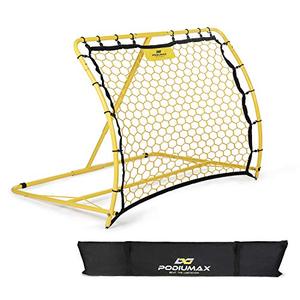 lot 8031 image: PodiuMax Portable Soccer Trainer, Rebounder Net with Adjustable Angle  Perfect for Team and Solo Training