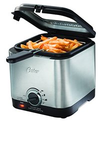 lot 8049 image: Oster Style Compact Stainless Deep Fryer, Stainless Steel