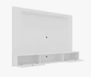 lot 3646 image: Floating Entertainment Center White