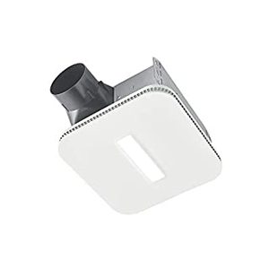 lot 3765 image: Broan Ae80lk 80 Cfm 0.8 Sone Ceiling Or Wall Mounted Led Lighted Energy Star Certified