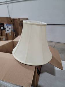 lot 3776 image: Yellow Lamp Shade