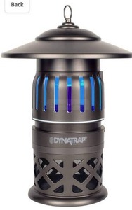 lot 3778 image: DynaTrap DT1050SR Mosquito, Beetle & Flying Insect Trap  Kills Mosquitoes, Flies, Wasps, Gnats, Beetles & Other Flying Insects  Protects up to 12 Acre