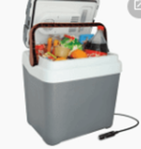 lot 3768 image: Koolatron Fun Kool P25 Thermoelectric Iceless 12V Electric Cooler, 24L  26 Quart Capacity, For Camping, Travel, Truck, Suv, Car, Boat, Rv, Trailer, Tailgating, Made in North America