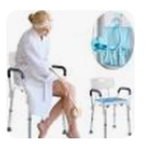 lot 3809 image: Medicare Easy Fit Shower Bench