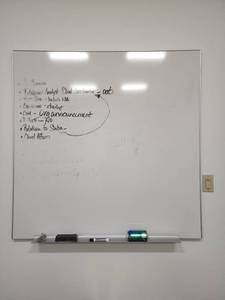 lot 49041 image: 4ft x 4ft Whiteboard