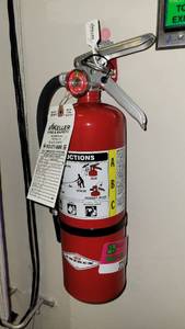 lot 22589 image: Keller Fire and Safety Fire Extinguisher