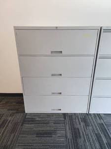 lot 29754 image: 4 Drawer Lateral Filing Cabinet