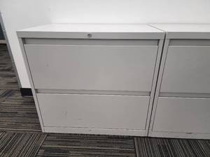 lot 29758 image: 2 Drawer Lateral Filing Cabinet