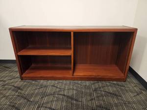 lot 29764 image: Short 4ft Wooden Bookshelf