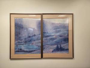 lot 29769 image: Set of 2 Wall Artwork