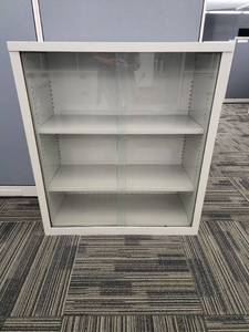 lot 29771 image: Glass Door Bookcase