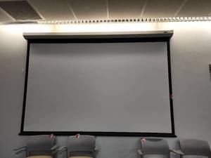 lot 40235 image: DA Lite Model C Projector Screen