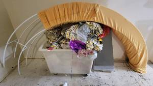 lot 40251 image: Mobile Trash Bin and Other Contents