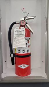 lot 22611 image: Keller Fire and Safety Amerex Fire Extinguisher