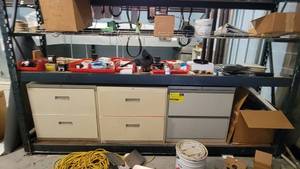 lot 37147 image: Contents of Shelves and Filing Cabinets - , RMB Type 84 Relays, and More