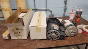 lot 37152 image: Emerson Motors, Sylvania Light Bulbs, and More