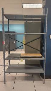 lot 49214 image: 4-Tier Metal Shelf