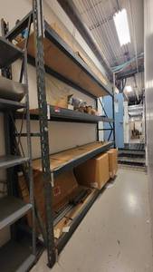 lot 49229 image: 10ft Steel 4-Tier Pallet Racking, Blue