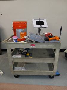 lot 49237 image: Utility Cart - Contents Included
