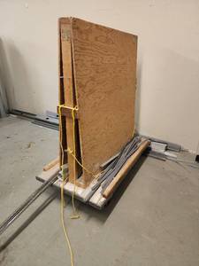 lot 49240 image: Double Sided Wooden Cart