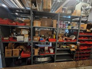 lot 49332 image: Mega Lot of Electrical Components and Copper Fittings