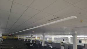 lot 1250 image: 156ft of Hanging LED Light Fixtures