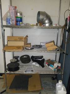 lot 40157 image: 4 tier Metro Rack - Contents Included